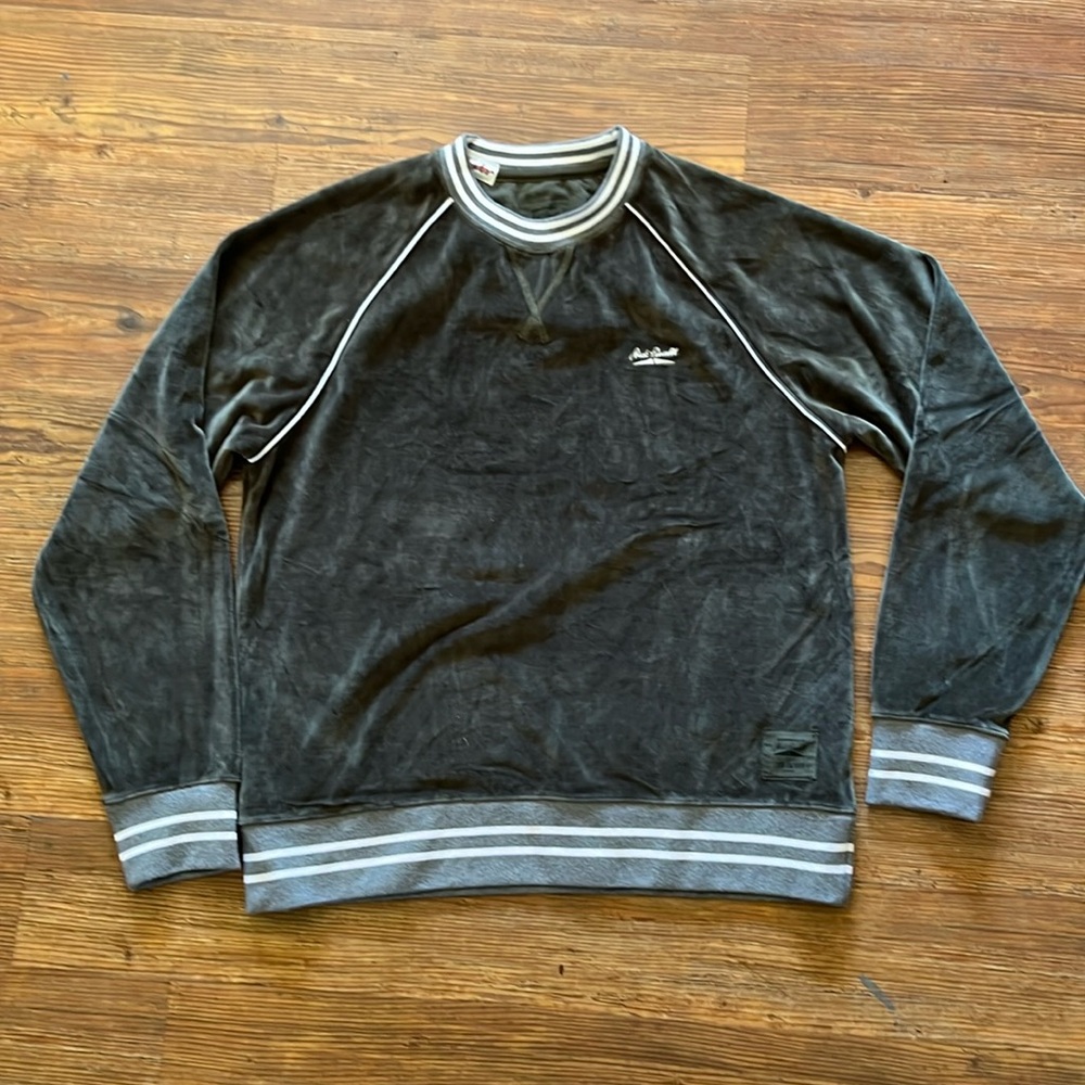 CONVERSE X TODD SNYDER VELOUR CREWNECK Deep Olive